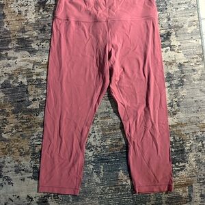 Cropped lululemon align pants